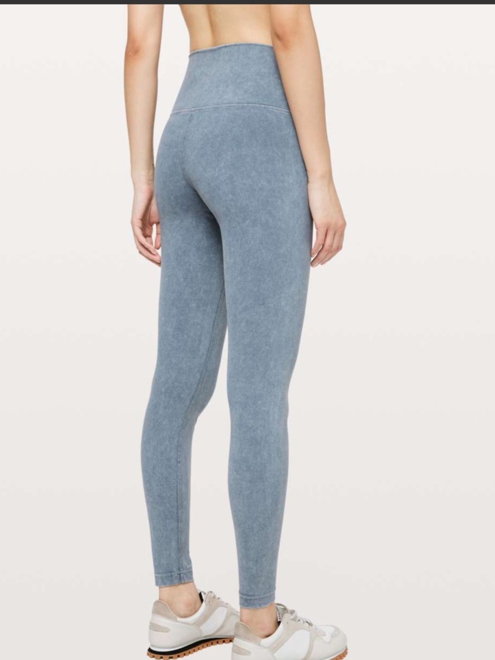 Lululemon Wunder Under High-Rise Tight 25" In Washed Moon Blue